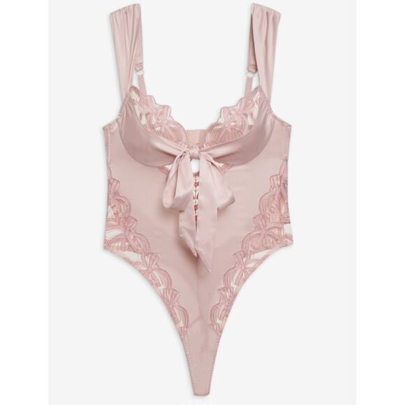 For love & Lemons Pink Hallie Teddy Size S - Picture 2 of 7